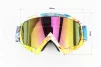 Окуляри кросові/ендуро/АТV, біло-жовто-синій (дзеркальне скло), MJ-16, ШОЛОМИ, YQ-330658 - 4