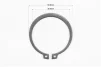 Кольцо стопорное задней звёздочки, Viper-125-150J, YQ-321030 - 2