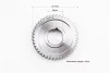 Шестерня коленвала (балансировочного вала 43 зуб.) CBВ-250cc, CB125-300, YQ-356128 - 3