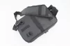 Сумка-слинг через плечо (на руль электросамоката), крепл. на липучке, быстросъёмная, чёрно-серая, ВЕЛОАКСЕСУАРИ, YQ-409812 - 3