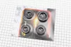 Сальники к-кт 4шт (16,4x30x5; 19,8x30x5; 20x32x6; 27x42x7) двигателя, 50-100сс 4Т, YQ-349149 - 2