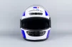 Шлем интеграл HF-101 M, бело-синий, ШОЛОМИ, YQ-360061 - 5