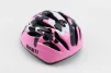 Шлем велосипедный подростковый M (54-57 см), 12 вент. отверстий, розовый "КАМУФЛЯЖ" AV-021, ВЕЛОЕКІПІРУВАННЯ, YQ-408120 - 2
