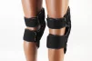 Наколенники защитные (колено) к-кт 2шт, чёрные, мото ЕКІПІРУВАННЯ, YQ-354250 - 2