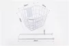 Корзина передняя 28" с крышкой, белая YZ-061, ВЕЛОАКСЕСУАРИ, YQ-409478 - 2
