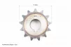 Звезда двухрядная 530-13T-2, d-24мм CROSSER S-180, Мототрактор, YQ-608184 - 2
