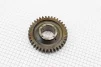 Шестерня ведомая вала отбора мощности Z-32/37 Foton 244, Jinma 244/264, Foton, Jinma, YQ-617096 - 2
