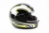 Шлем интеграл HF-101 M, чёрно-салатовый Q233-Y, ШОЛОМИ, YQ-330877 - 3
