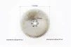 Шестерня стартеру "тарілка", під вал 12мм, Honda DIO AF18, FIX-308681 - 3