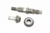 Вал редуктора нижнего + шестерня 2шт 9T, к-кт 3шт, FIX-202143 - 1