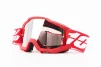 Очки кроссовые/эндуро/АТV, красные (прозрачное стекло), FIX-207441 - 1