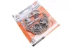 Цепь распредвала 110cc - 25H-84L + ролики 3шт + коромысло + натяжитель, к-кт, FIX-338815 - 2