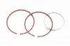 Кольца поршневые Honda DIO ZX50 40мм +0,75 (замки верхние), FIX-331933 - 1