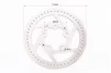 Тормозной диск 110мм, Е9 (электросамокат), без болтов, FIX-206172 - 2