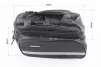 Сумка трансформер на багажник, раскладные боковые карманы, светоотражающие полосы, чёрно-серая, FIX-409078 - 4