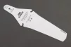 Крило поліпропіленове під сідло, швидкознімне, білий, FIX-409234 - 1