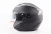 Шлем открытый+откидные очки BLD-708 S (55-56см), ЧЕРНЫЙ матовый, FIX-206591 - 3