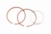 Кільця поршневі Honda DIO65 43мм +0,75 (замки верхні), FIX-347528 - 1