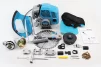 Тример (мотокоса) MAKITA RBC5400 - 5,4кВт (шпуля-1шт+40Тпоб-1шт, труба D-28mm x 9T), FIX-213180 - 1
