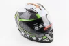 Шолом інтеграл, закритий BLD-M62 S (55-56см), СІРИЙ/НЕОНОВО-ЗЕЛЕНИЙ "T-Rex", FIX-206617 - 1