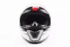 Шолом інтеграл, закритий BLD-M62 М (57-58см), ЧОРНИЙ/БІЛО-ЧЕРВОНИЙ, FIX-206620 - 5