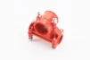 Крепление ручек к трубе D-28mm к-кт, красное, FIX-213212 - 1