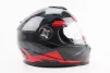 Шлем интеграл, закрытый BLD-М65 L (59-60см), ЧЕРНЫЙ/КРАСНО-СЕРЫЙ, FIX-206626 - 3