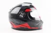 Шолом інтеграл, закритий BLD-М65 S (55-56см), ЧОРНИЙ/ЧЕРВОНО-СІРИЙ, FIX-206628 - 3