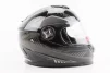 Шлем интеграл, закрытый BLD-М65 М (57-58см), ЧЕРНО-СЕРЫЙ, FIX-206630 - 3