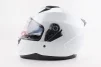 Шолом інтеграл, закритий (сертифікація DOT)+відкидні окуляри BLD-M67 L (59-60см), БІЛИЙ глянець, FIX-206636 - 3