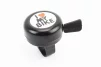 Звонок механический "I love my Bike", чёрный, FIX-409486 - 1