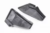 Пластик - крышка бардачка левая, правая к-кт, ЧЕРНЫЙ, FIX-319028 - 2