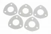 Прокладка глушителя R175A/R180NM 3отв., колено-глушитель, к-кт 5шт, (на блистере), FIX-603181 - 1