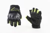 Перчатки мотоциклетные без пальцев M-Чёрно-Салатовые, FIX-355100 - 1