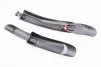 Крылья пластмассовые 24-26" MTB раздвижные, чёрные, FIX-403085 - 2