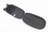 Сумка на руль электросамоката (жёсткий чехол) 300x150x125мм, крепл. на липучке, влагозащитная, "карбон" 033, FIX-410082 - 3