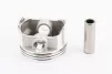 Поршень к-кт CB/CG250cc 65,5мм STD (высота 42,5мм; палец 15мм), FIX-999081 - 2