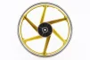 Диск задний литой 1,6-17" ALPHA/ACTIVE "лучи", жёлтый, FIX-320549 - 3
