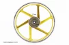 Диск задний литой 1,6-17" ALPHA/ACTIVE "лучи", жёлтый, FIX-320549 - 4