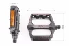 Педали MTB широкие 9/16" (108x100x24mm) алюминиевые, чёрные NWL-219, FIX-411114 - 2