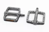 Педали MTB широкие 9/16" (110x102x22mm) алюминиевые, чёрные NWL-303, FIX-411116 - 1