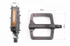Педали MTB широкие 9/16" (110x102x22mm) алюминиевые, чёрные NWL-303, FIX-411116 - 2