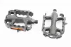 Педали MTB 9/16" (106x80x26mm) пластиковые, чёрные LU-207, FIX-411136 - 1
