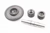Вал КПП дифференциала+шестерня Z-47+шестерня-2шт Z-15, к-кт 4шт 101-2 (возможен налет), FIX-604251 - 1