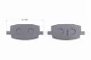 Гальмівні колодки (дискові) Yamaha JOG2 / BWS / Axis / ARTISTIC / APRIO; Viper WIND; WUYANG-WY 50; LIFAN-LF 50; к-кт, FIX-308575 - 2