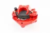 Гальмівний супорт з колодками Yamaha JOG50 / Wind червоний, FIX-352062 - 2