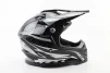 Шолом кросовий/ендуро/АТV BLD-819-7 М (57-58см), ЧОРНО-БІЛИЙ, FIX-360023 - 3