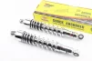 Амортизатор задний 330mm*d52mm (втулка 12mm / втулка 10mm) регулир., хром к-кт 2шт, FIX-343010 - 1