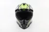 Шолом кросовий/ендуро/АТV BLD-819-7 М (57-58см), ЧОРНИЙ/НЕОНОВО-ЖОВТИЙ, FIX-360026 - 4