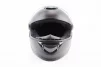 Шолом інтеграл, закритий BLD-М65 М (57-58см), ЧОРНИЙ матовий, FIX-360115 - 5